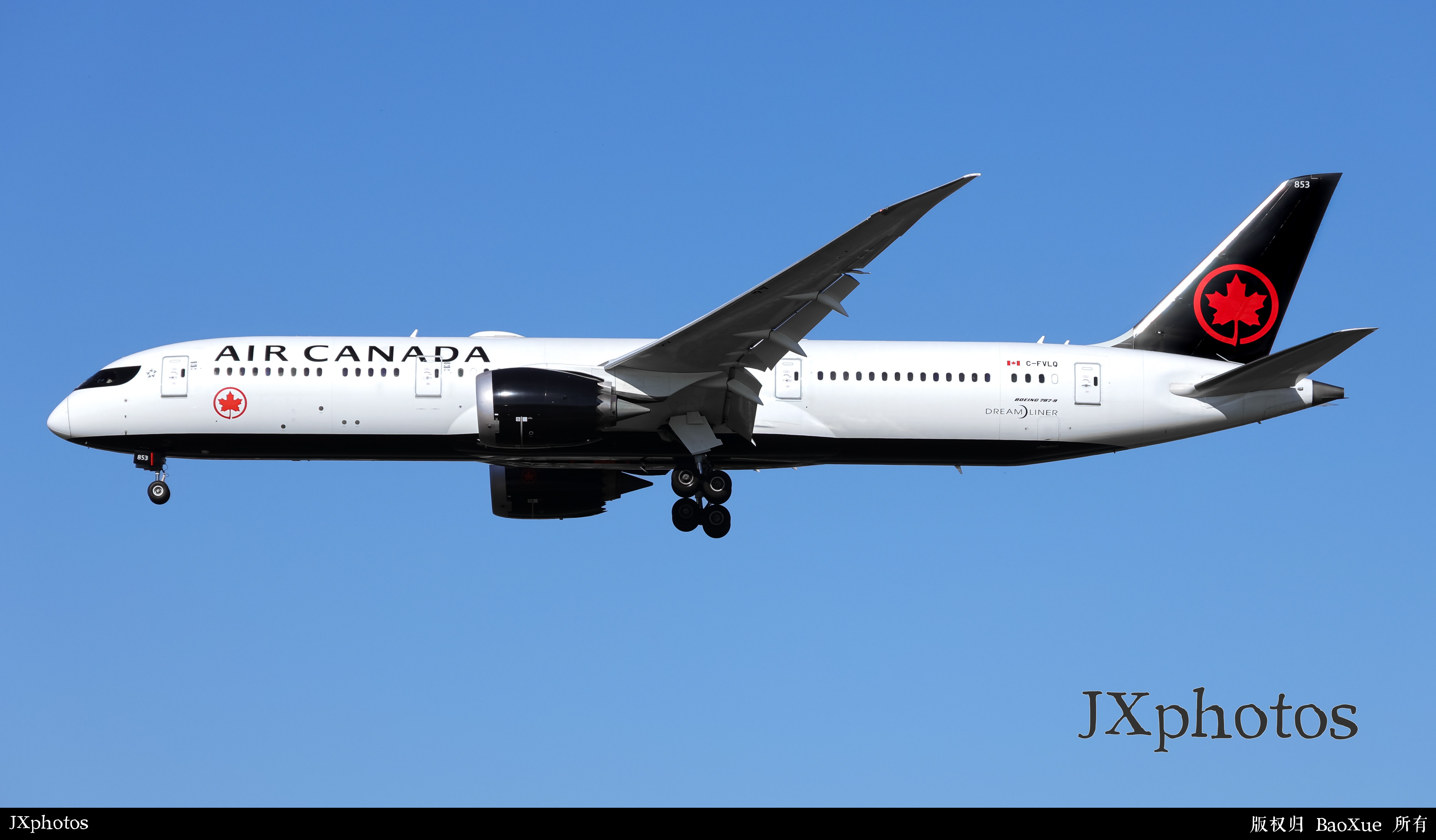 加拿大航空 波音787-9 “Dreamliner”｜C-FVLQ