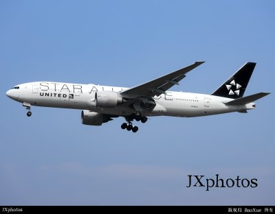 美国联合航空 波音772 “星空联盟”｜N76021