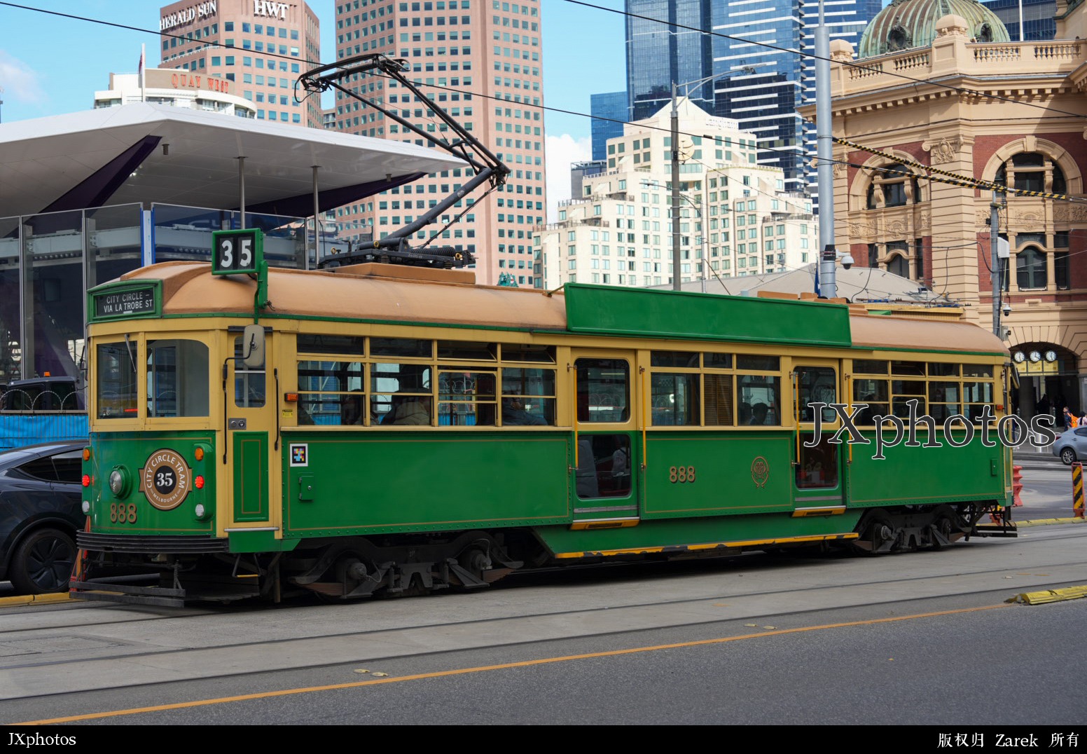 Melbourne city line 35