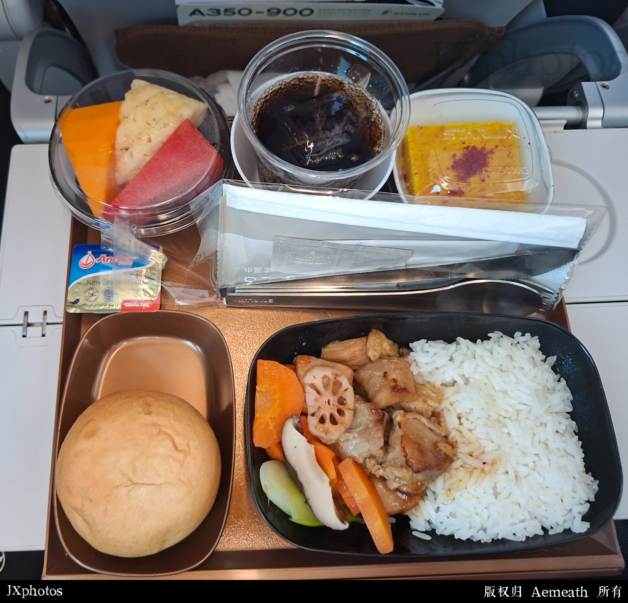 SGN-TPE 经济舱餐食