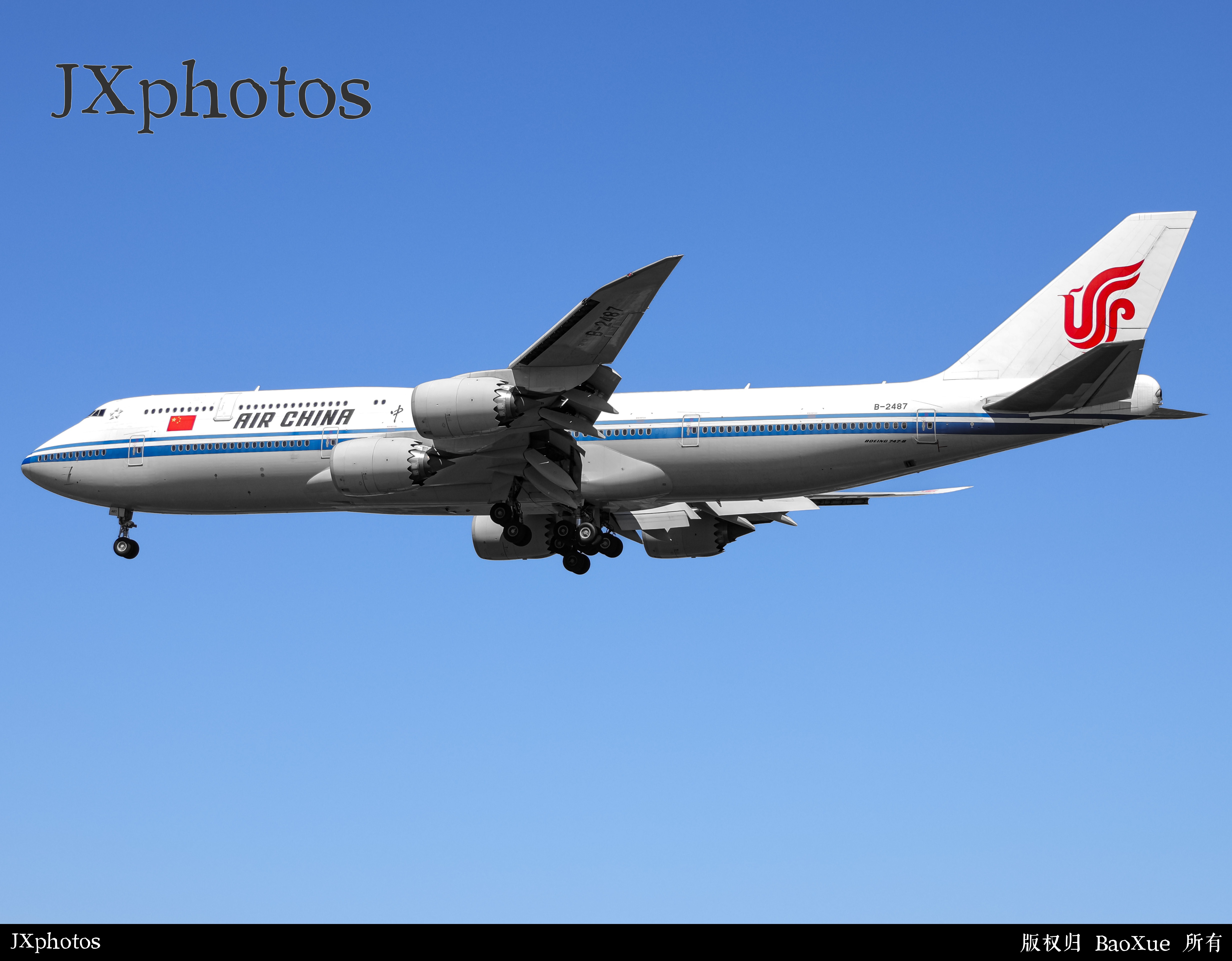 中国国际航空 波音747-8｜B-2487