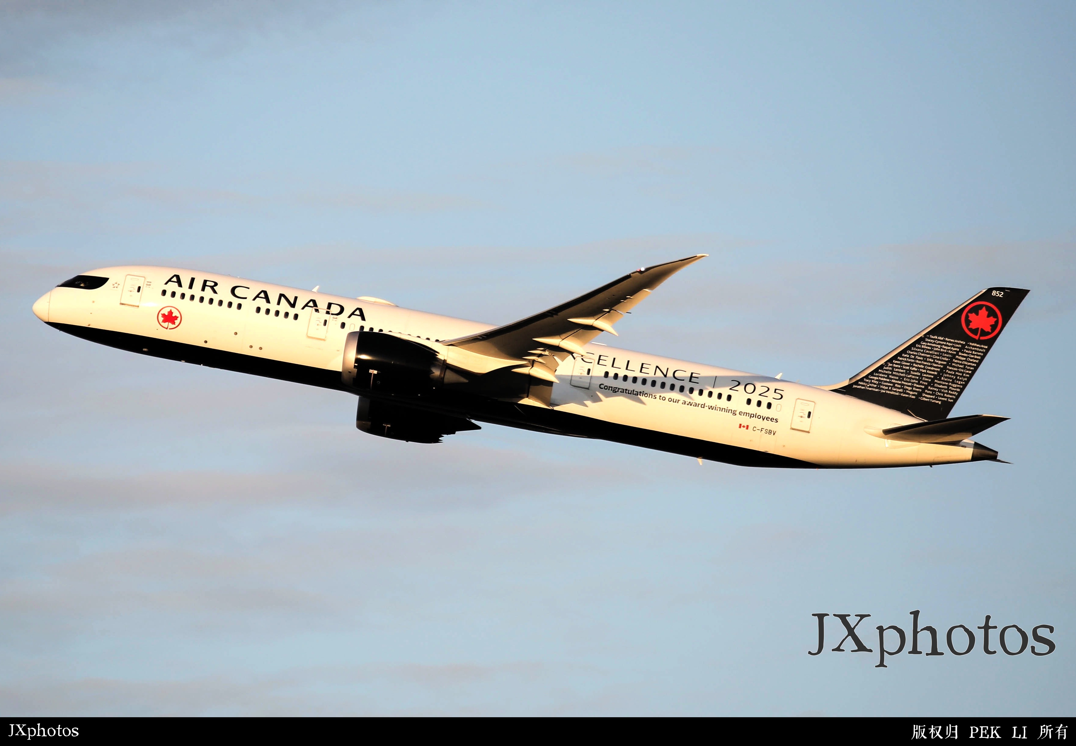 加航787