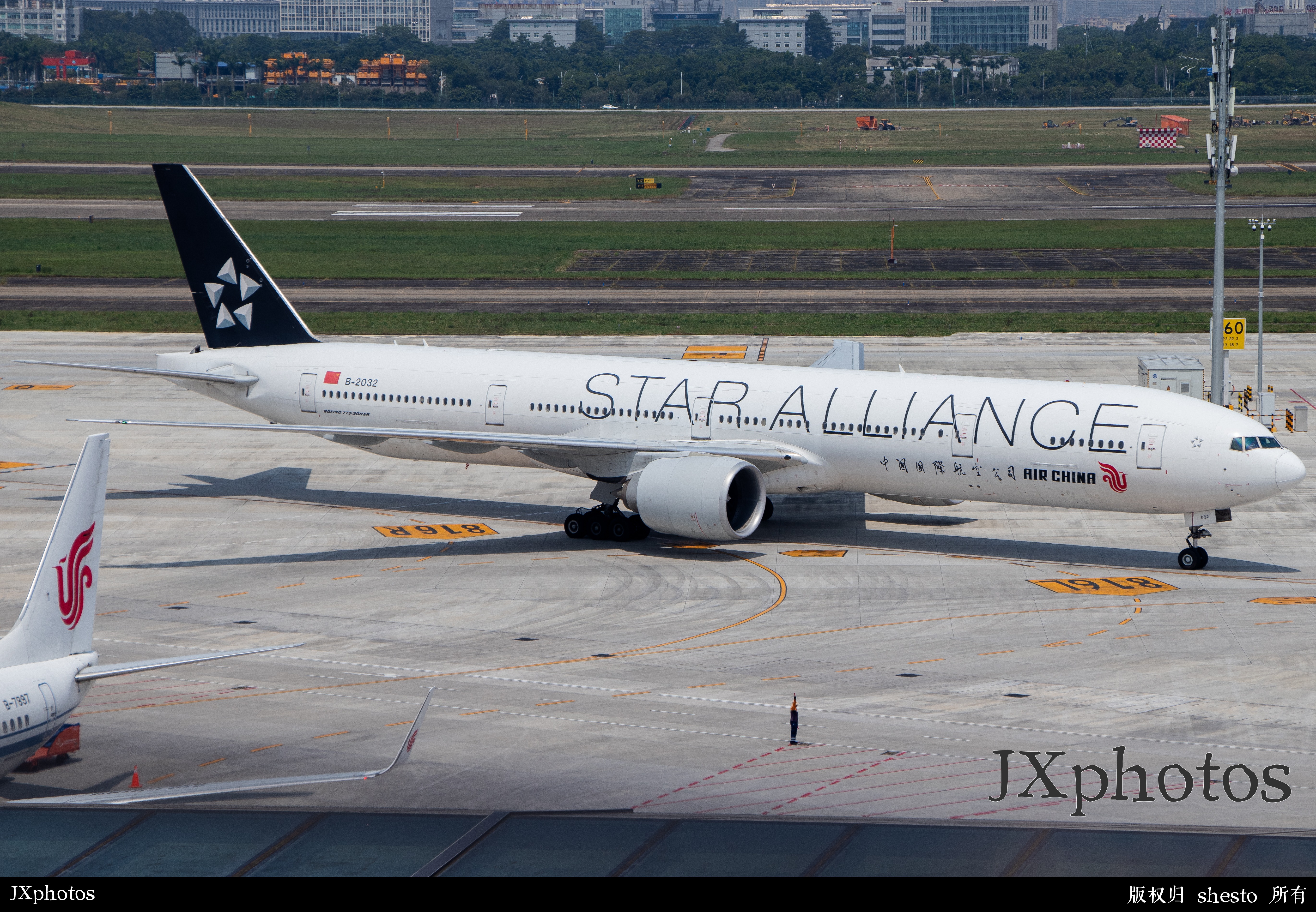B-2032 广州白云国际机场进位