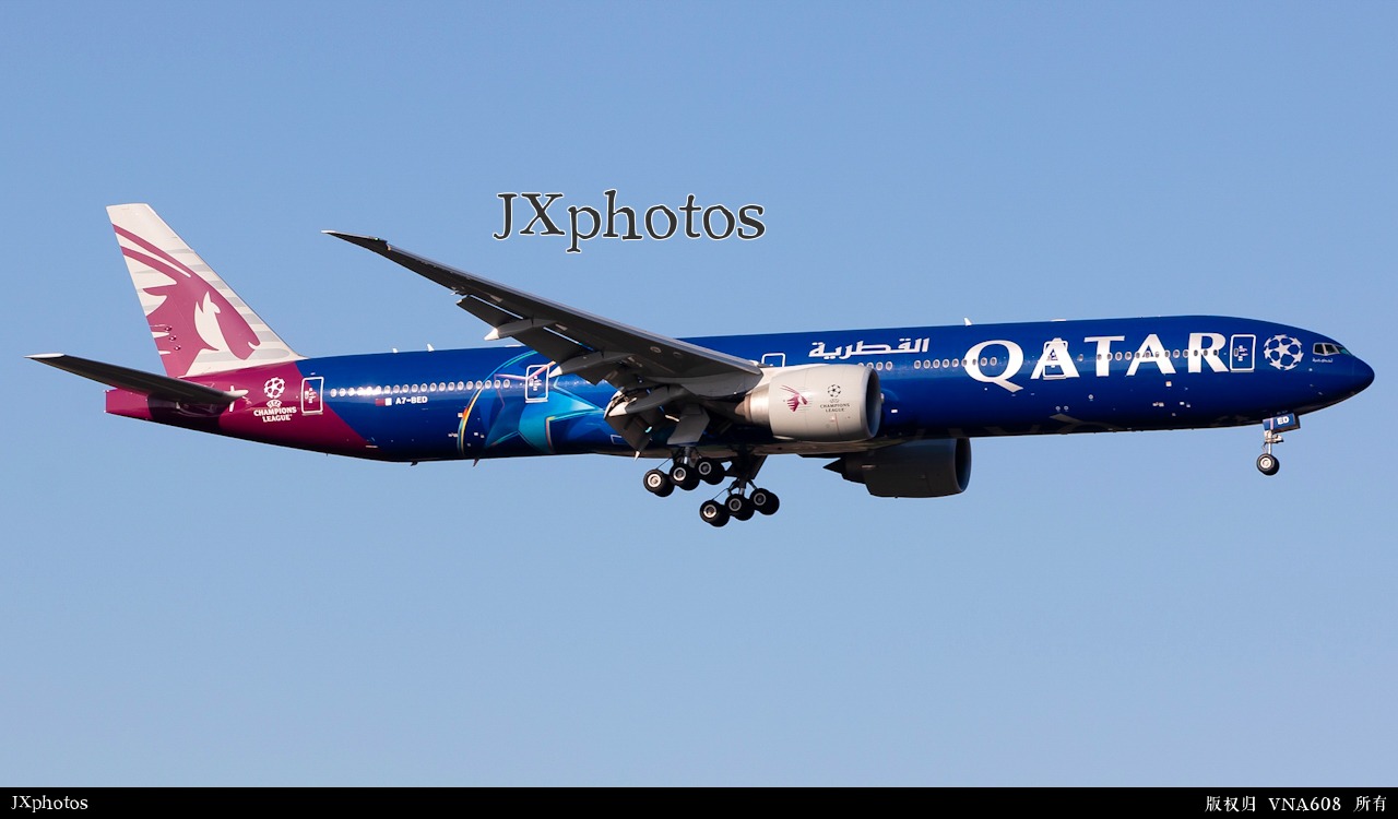卡塔尔航空欧冠彩绘